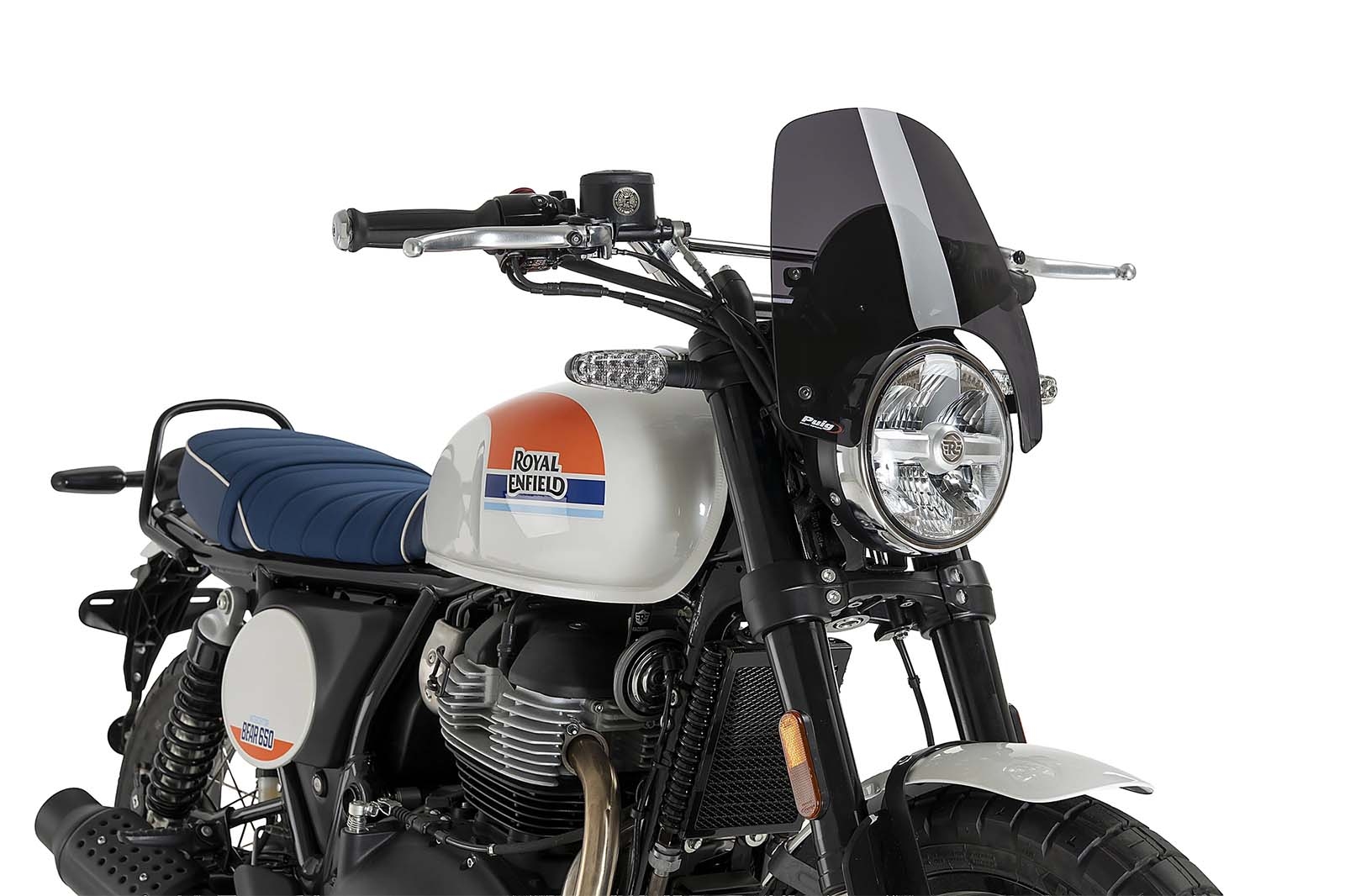 Cúpula Puig 23044F New Generation Sport Royal Enfield Bear 650 Ahumado oscuro