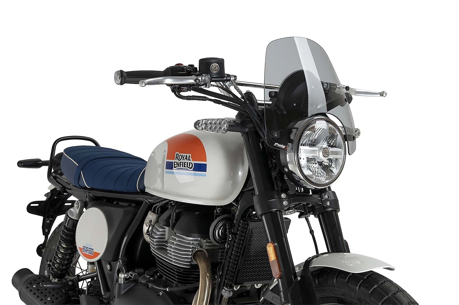 Cúpula Puig 23044H New Generation Sport Royal Enfield Bear 650 Ahumado claro
