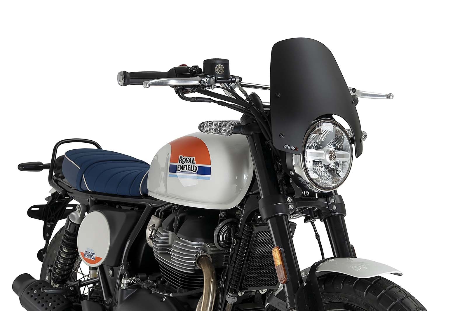Cúpula Puig 23044J New Generation Sport Royal Enfield Bear 650 Negro mate