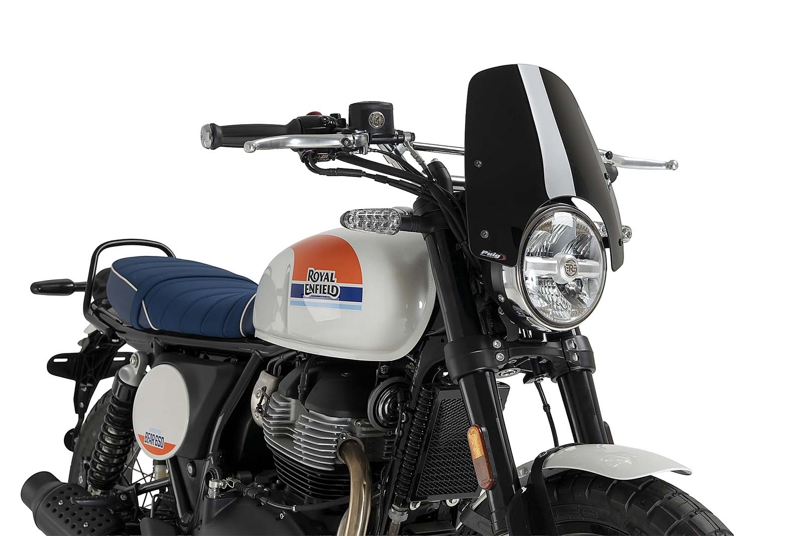 Cúpula Puig 23044N New Generation Sport Royal Enfield Bear 650 Negro