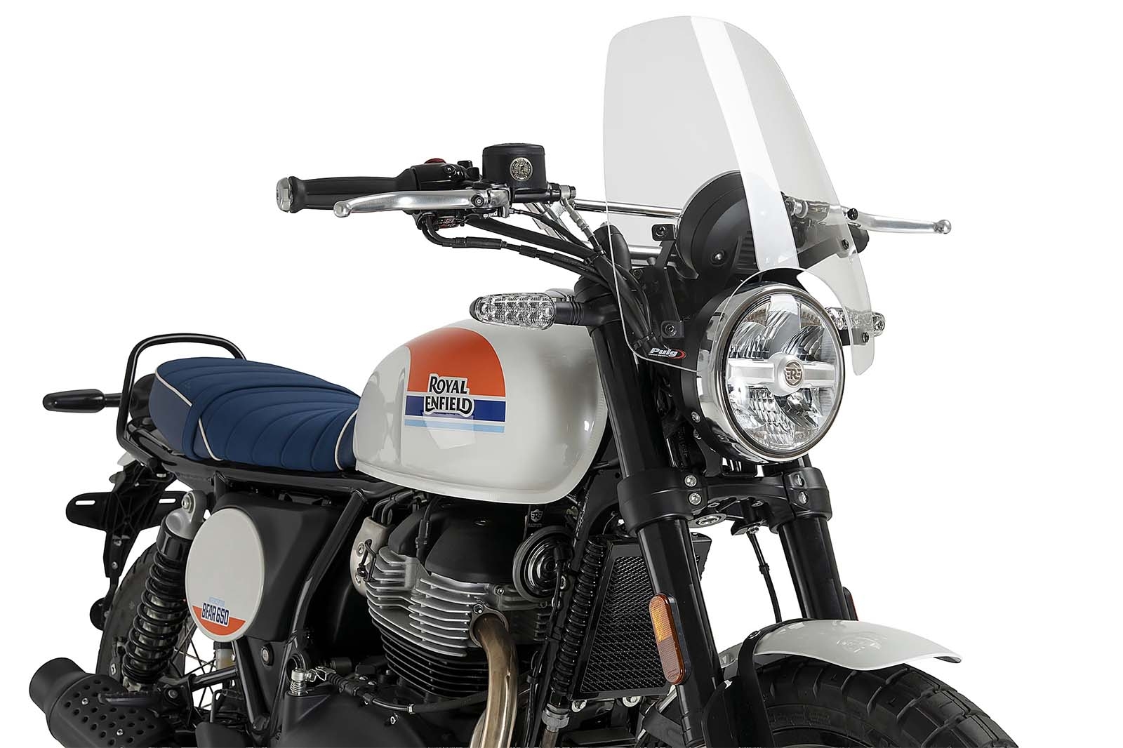 Cúpula Puig 23045W New Generation Touring Royal Enfield Bear 650 Transparente