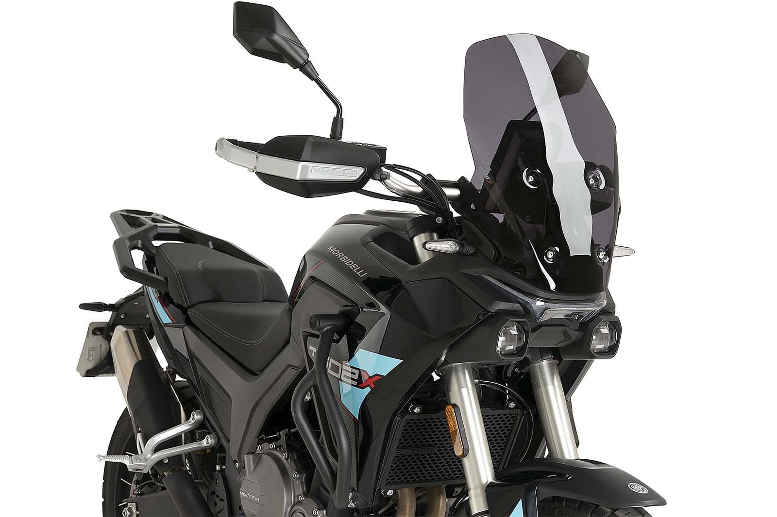 Cúpula Puig 23069F Touring Morbidelli T502X 2025-2026 Ahumado oscuro