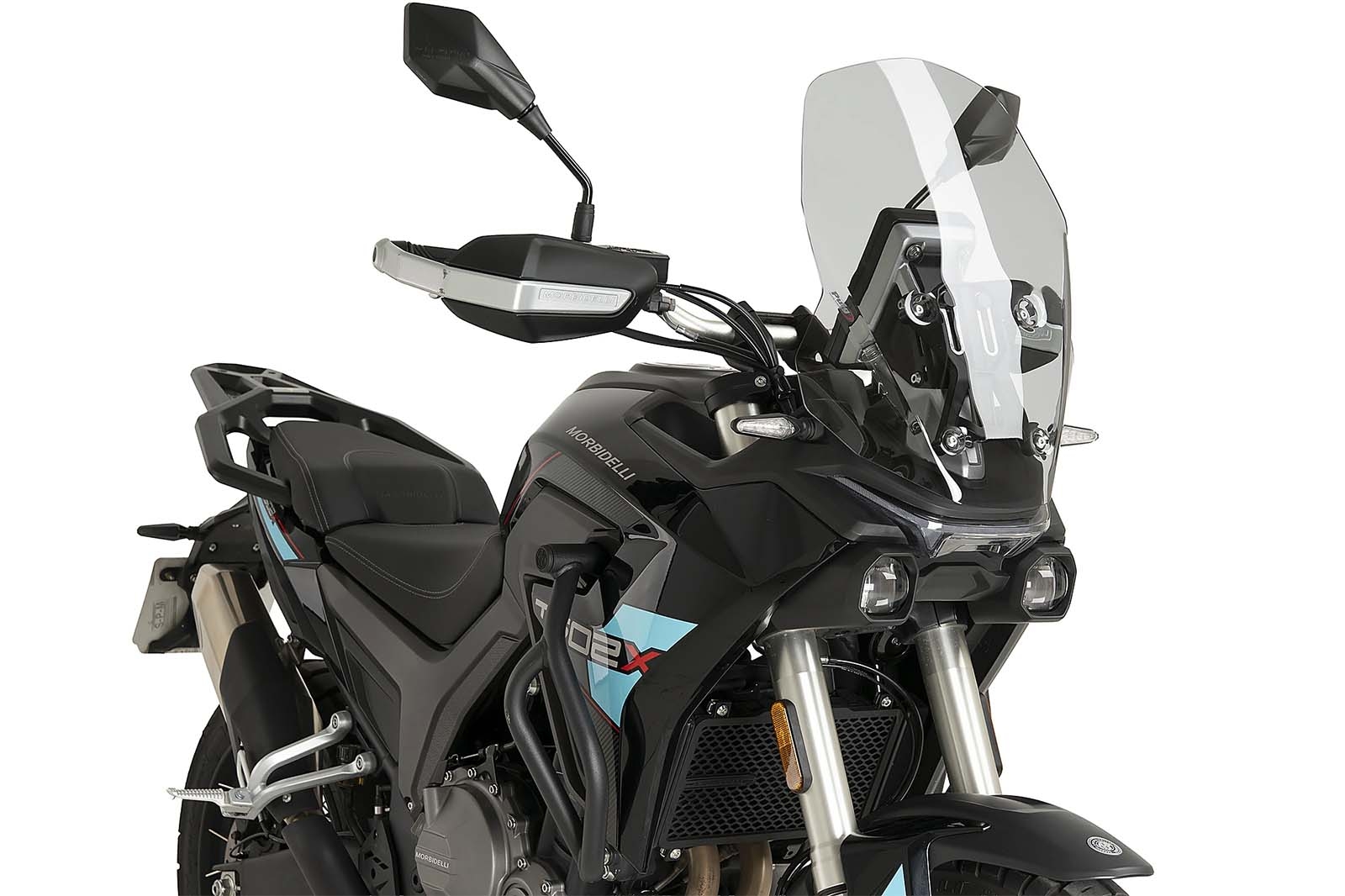 Cúpula Puig 23069H Touring Morbidelli T502X 2025-2026 Ahumado claro
