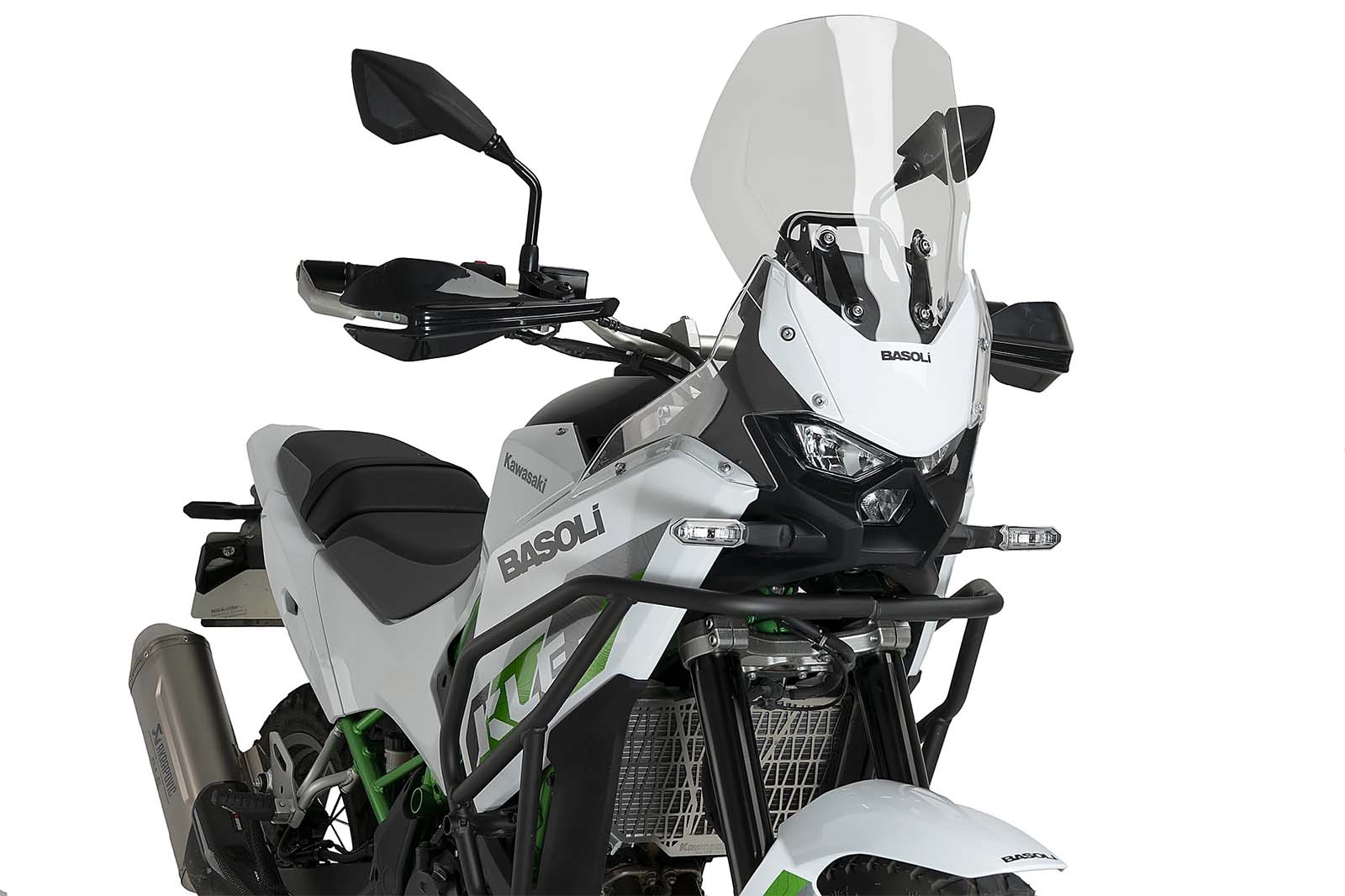 Cúpula Puig 23073W Touring Kawasaki Kle 500 2025-2026 Transparente