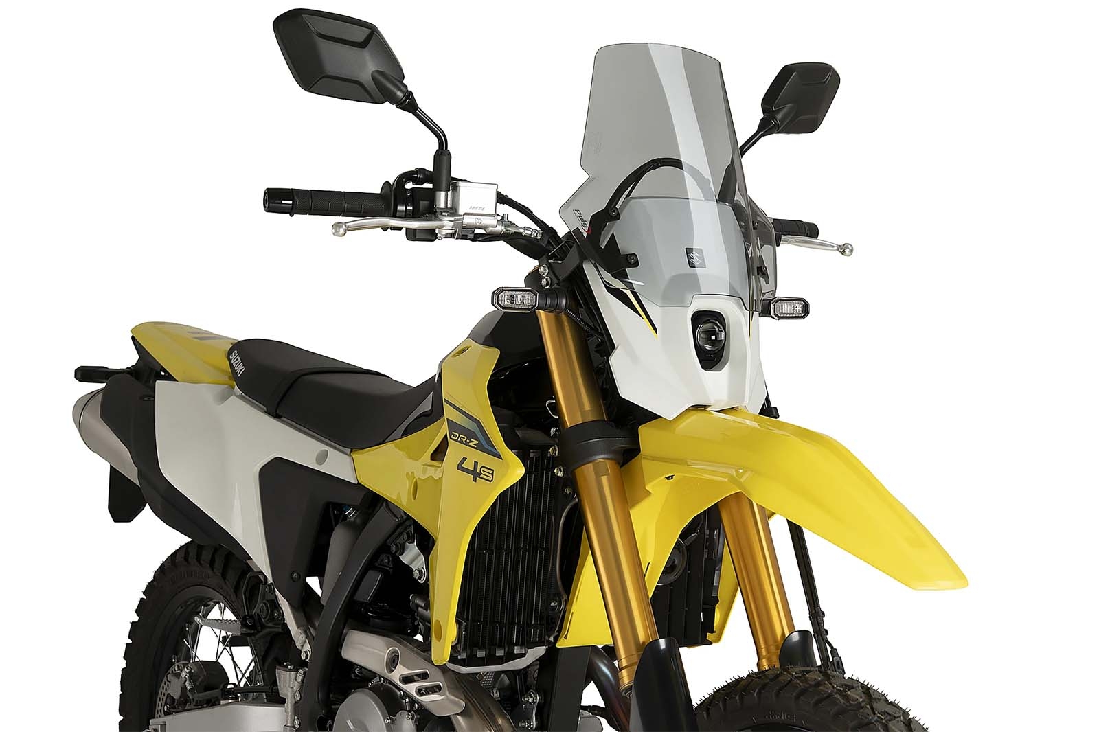 Cúpula Puig 23151H New Generation Sport Suzuki DR-Z4S 2025-2026 Ahumado claro