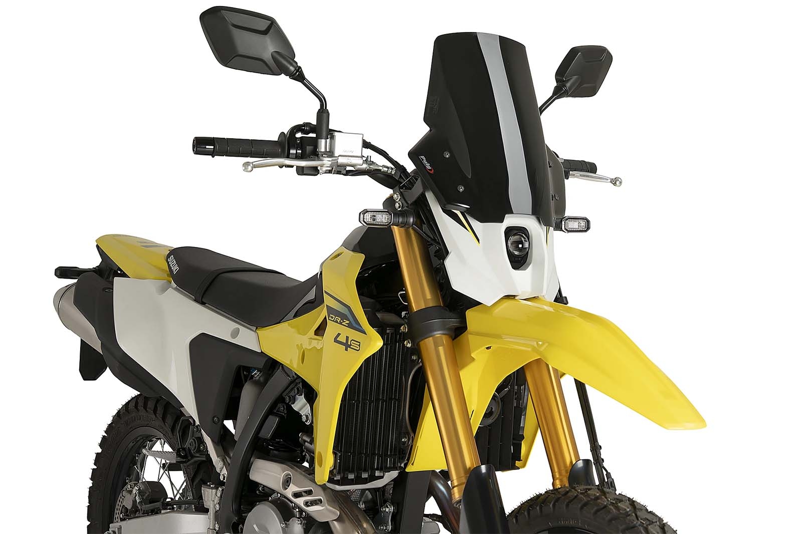 Cúpula Puig 23151N New Generation Sport Suzuki DR-Z4S 2025-2026 Negro