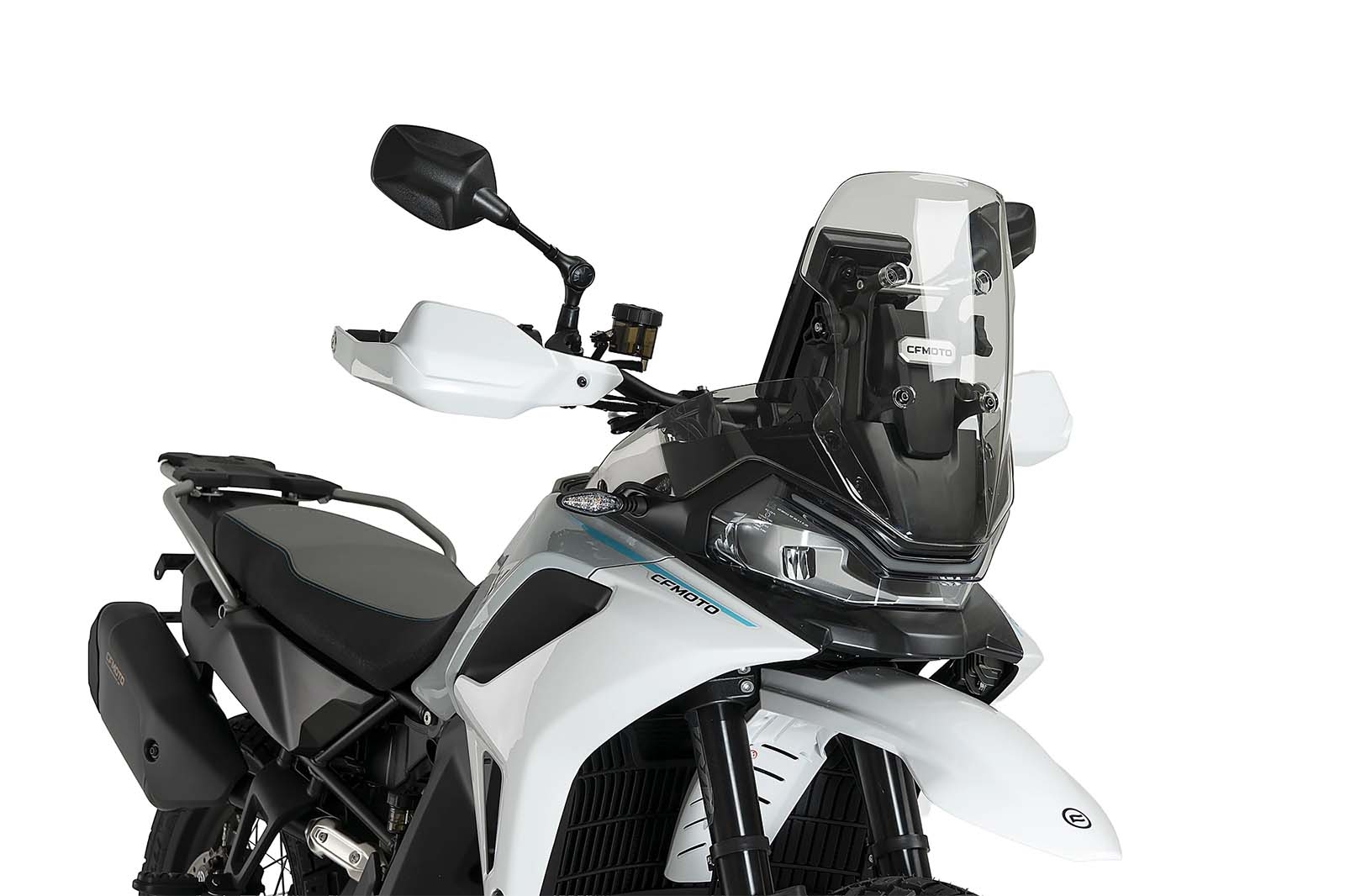 Cúpula Puig 23158W Touring con visera CF Moto 1000MT-X 2026 Transparente