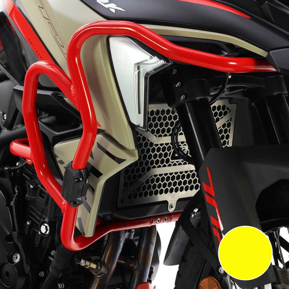 Defensas de carenado Crosspro Benelli TRK 702 23-24 / TRK 702 X 23-24 amarillo