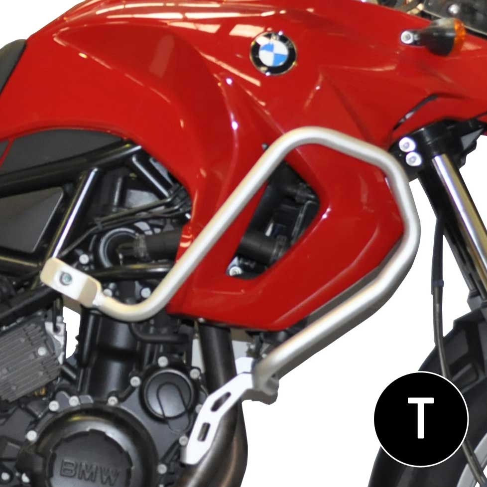 Defensas de carenado Crosspro BMW F650GS 08-12 negro texturizado