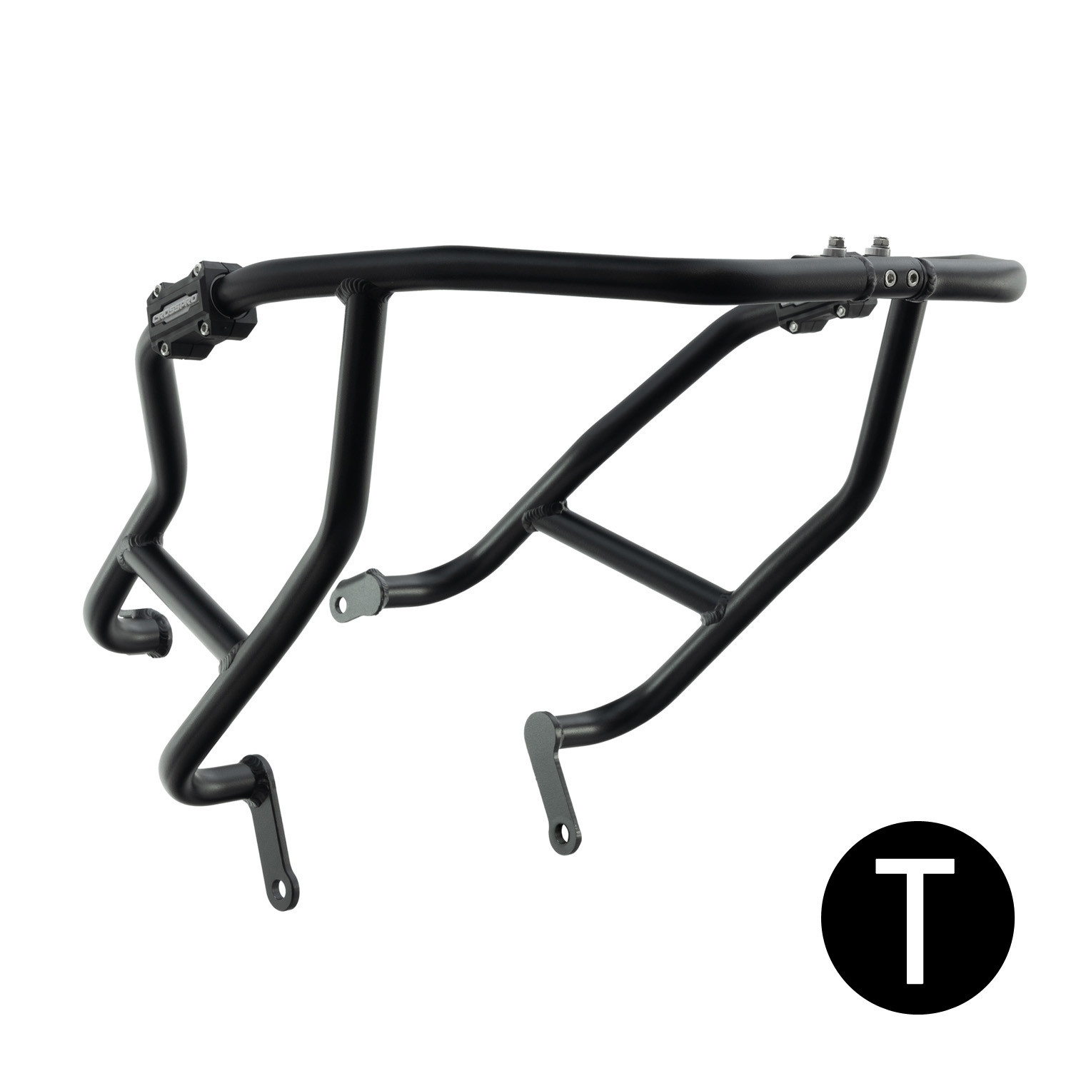 Defensas de carenado Crosspro Honda NC750X 25 / NC750X DCT 25 negro texturizado