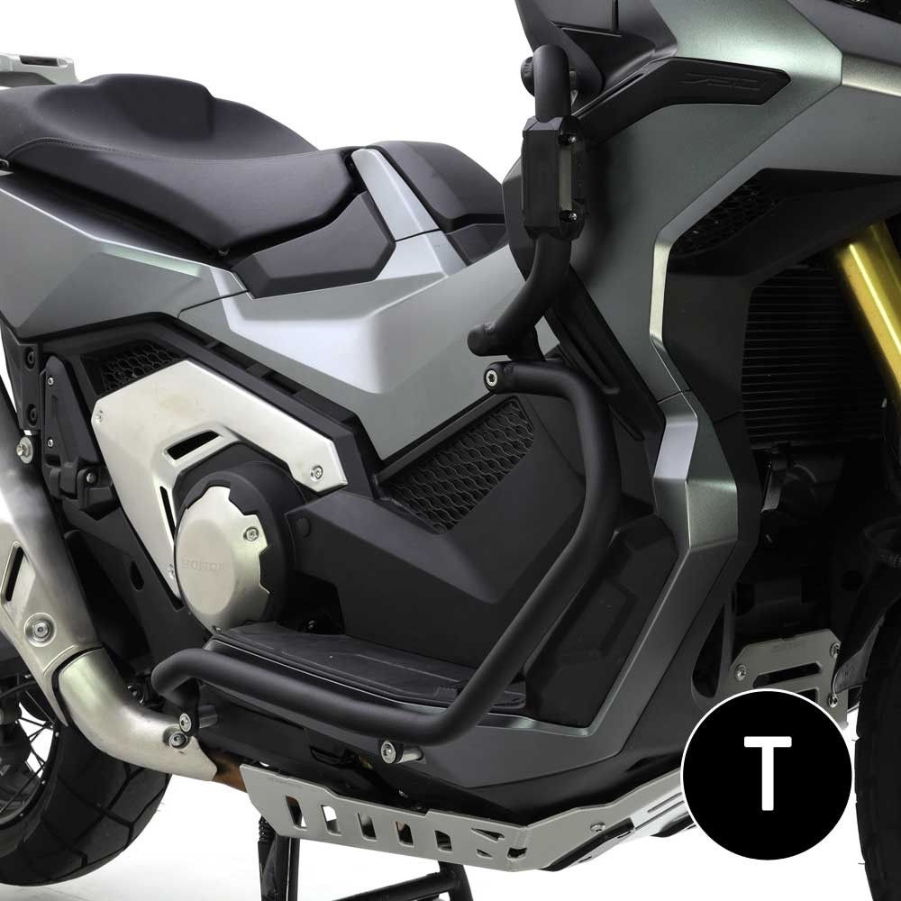 Defensas de carenado Crosspro Honda X-ADV 750 21-23 negro texturizado