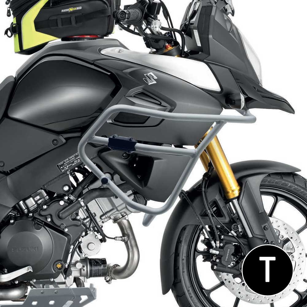Defensas de carenado Crosspro Suzuki DL1000 V-strom 14-16 negro texturizado