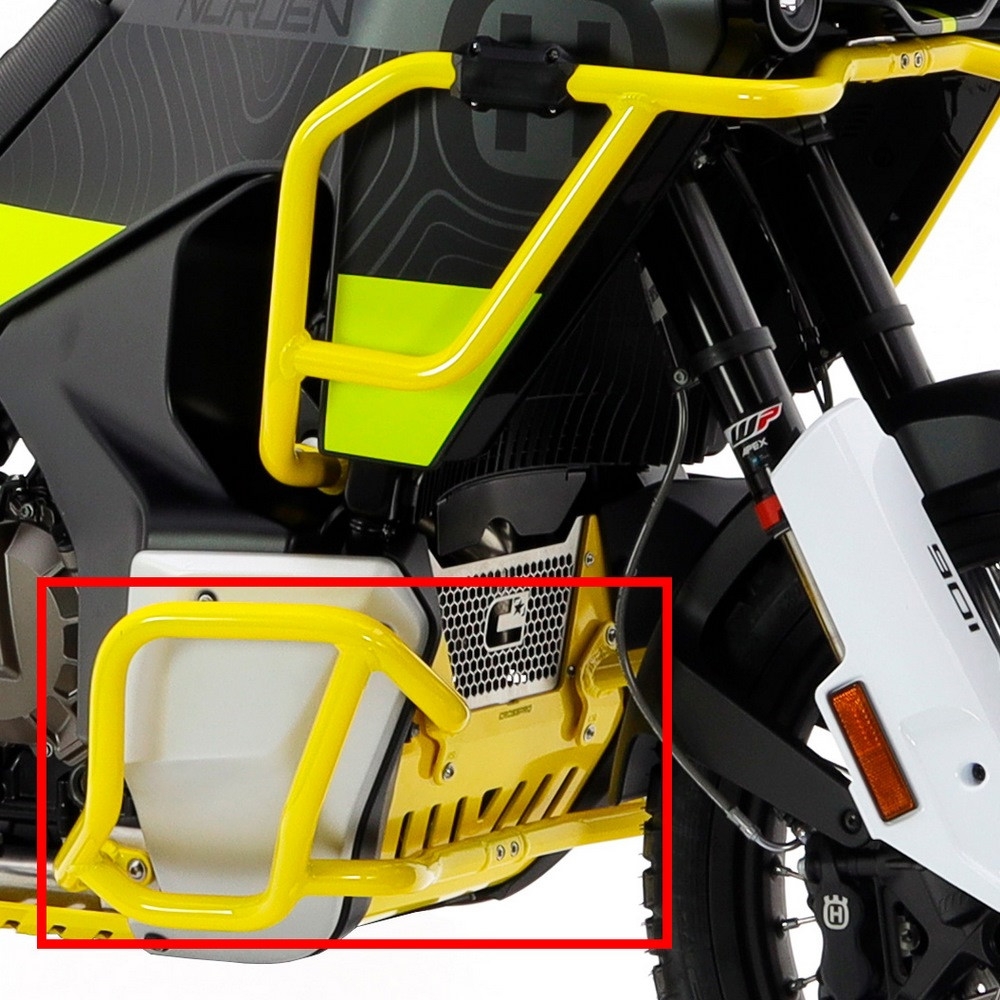 Defensas de motor Crosspro Husqvarna Norden 901 22-25 amarillo