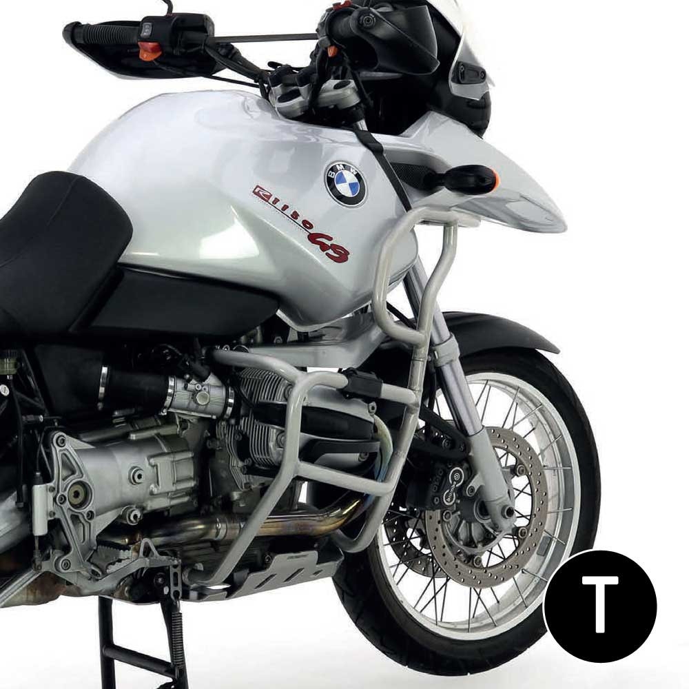 Defensas de motor y carenado Crosspro BMW R1150GS 99-04 negro texturizado