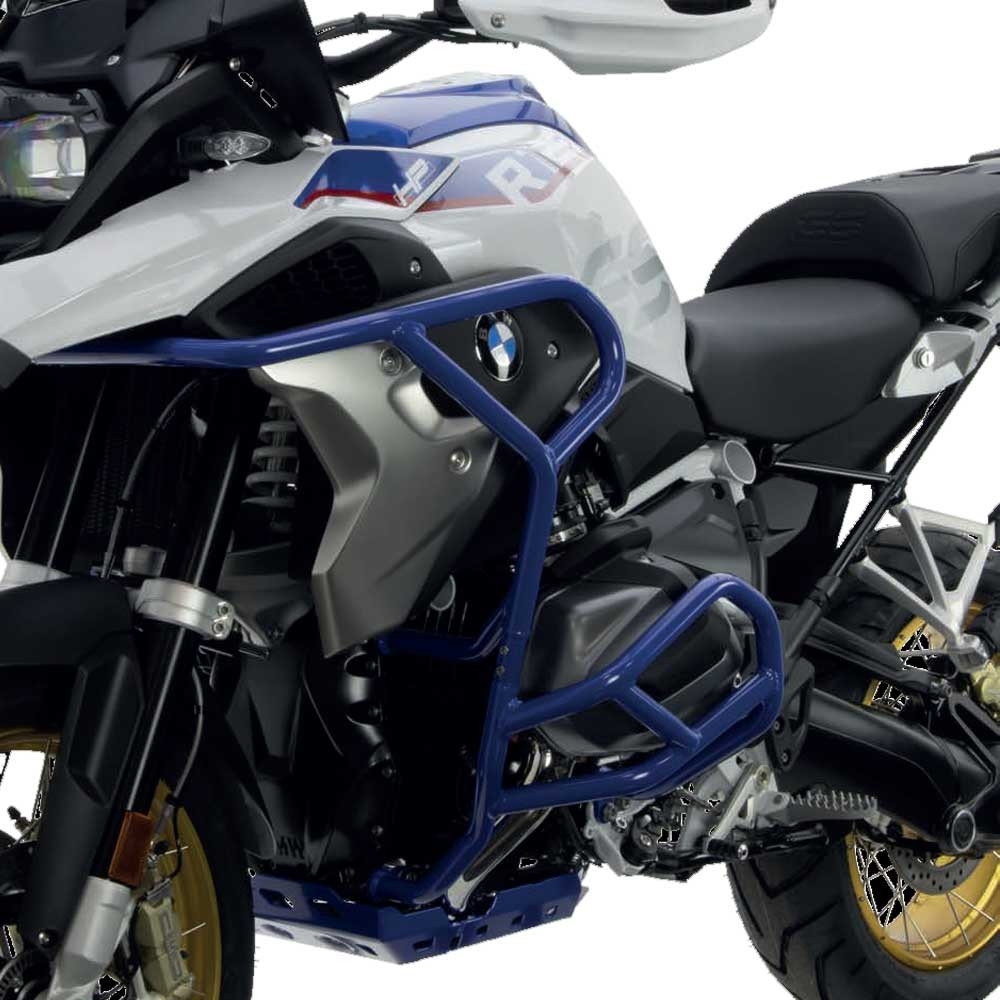 Defensas de motor y carenado Crosspro BMW R1250GS 19-24 azul
