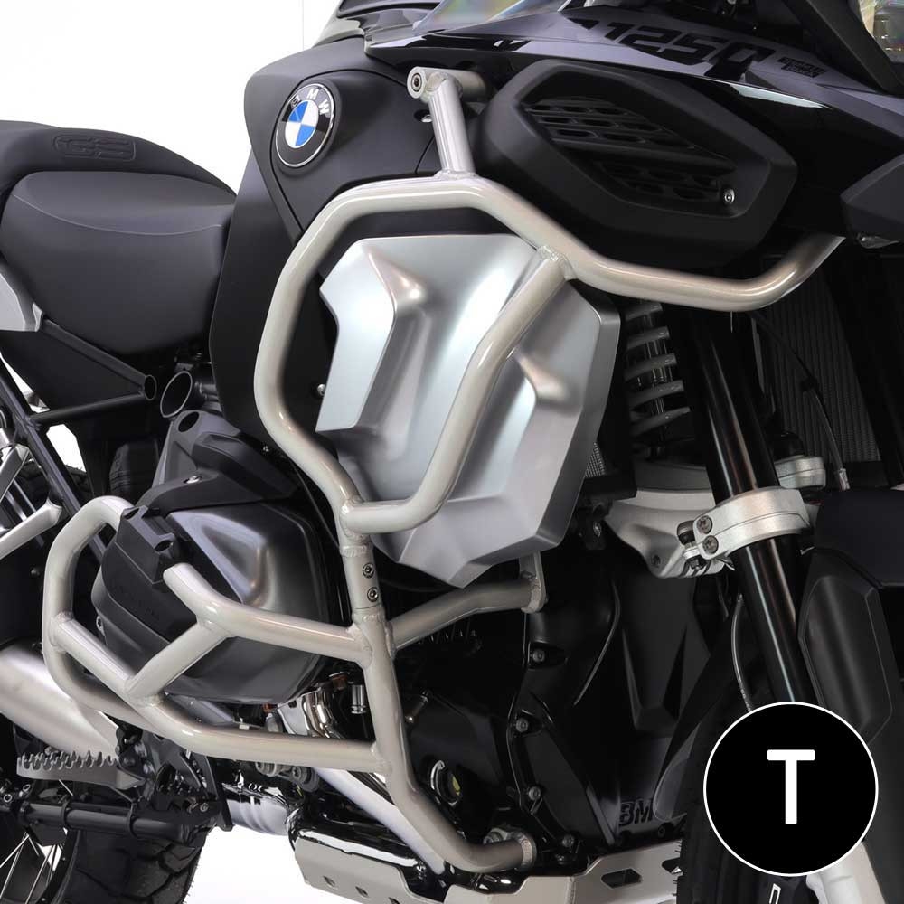 Defensas de motor y carenado Crosspro BMW R1250GS Adventure 19-24 negro