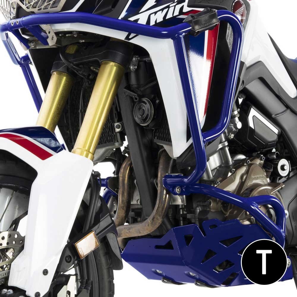 Defensas de motor y carenado Crosspro Honda CRF1000 Africa Twin 16-19 negro