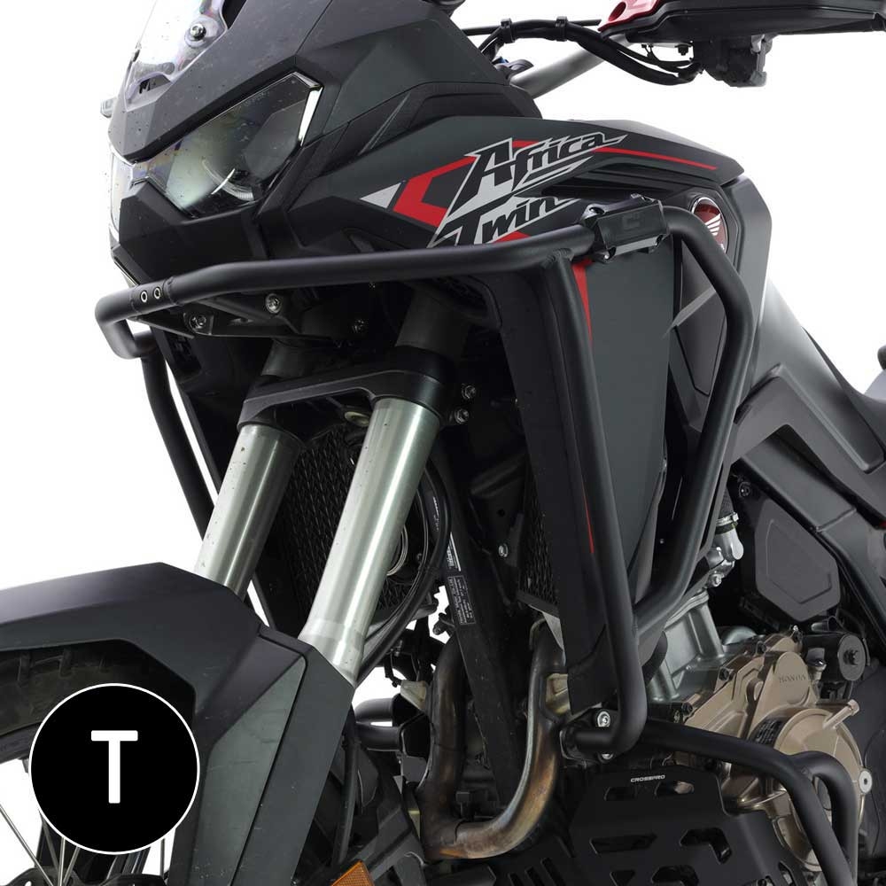 Defensas de motor y carenado Crosspro Honda CRF1100L Africa Twin DCT 20-23 negro