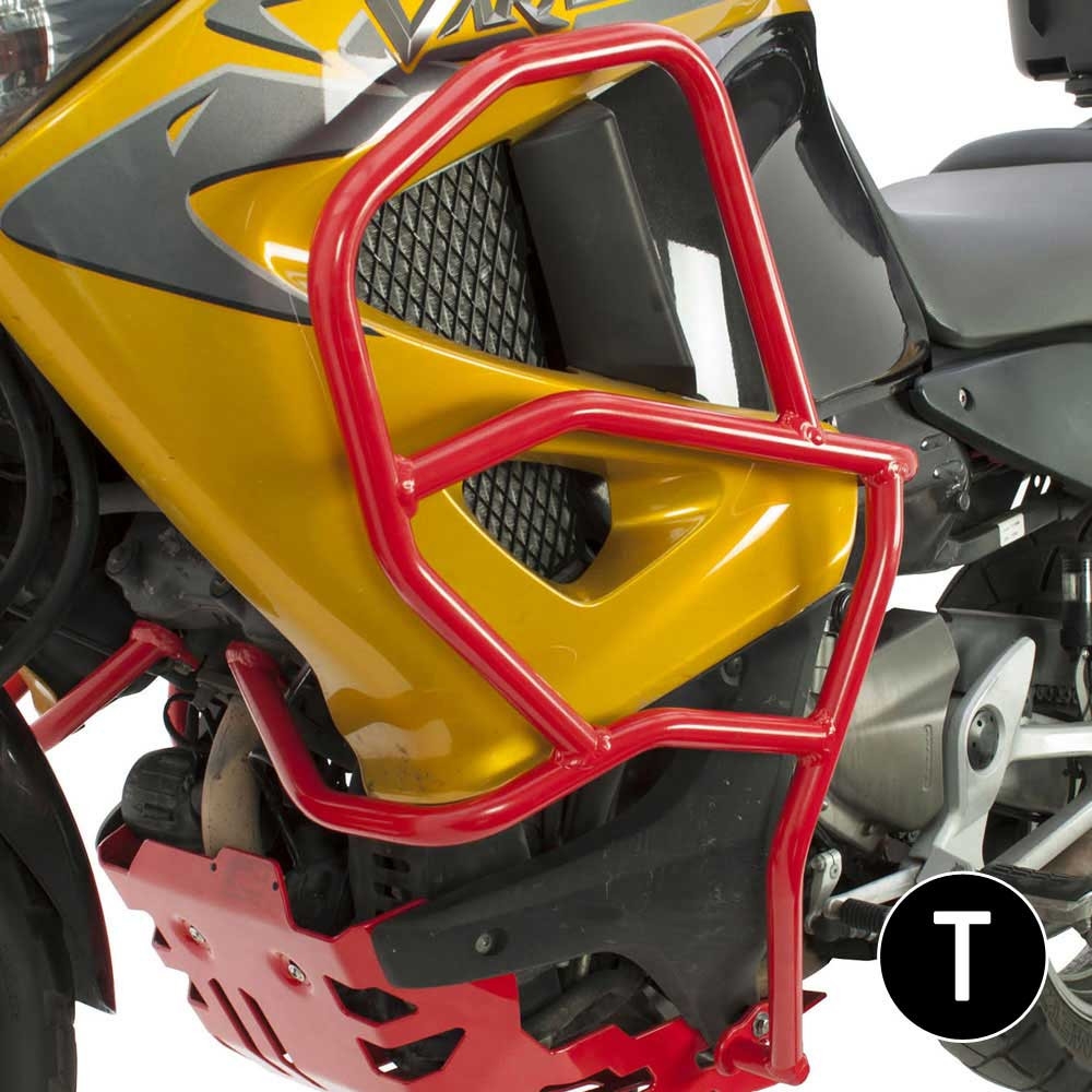 Defensas de motor y carenado Crosspro Honda XL1000 Varadero 99-11 negro