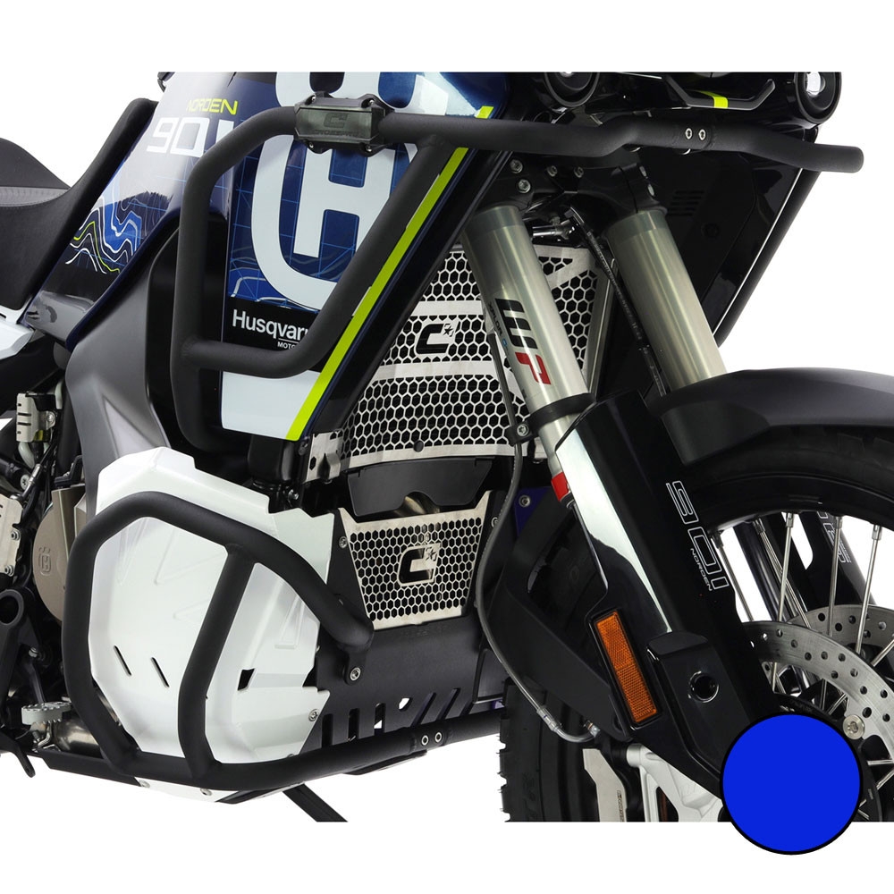 Defensas de motor y carenado Crosspro Husqvarna Norden 901 Expedition 23-25 azul