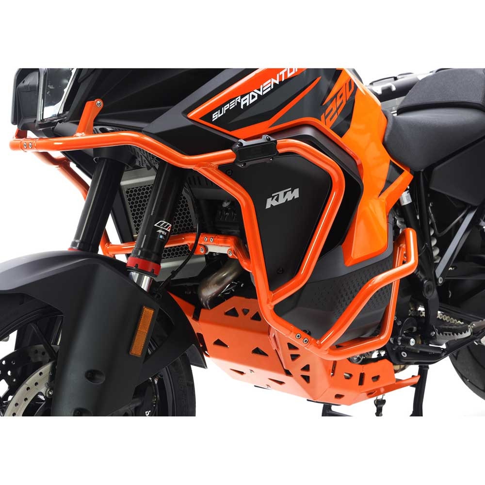 Defensas de motor y carenado Crosspro KTM 1290 Super Adventure R / S 21-25 naranja