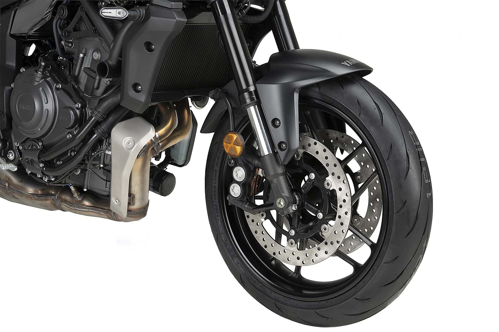Deflector Puig 22657C Aero Rueda Yamaha MT-07 2025 / MT-07 Y-AMT 2024-2025 Símil carbono