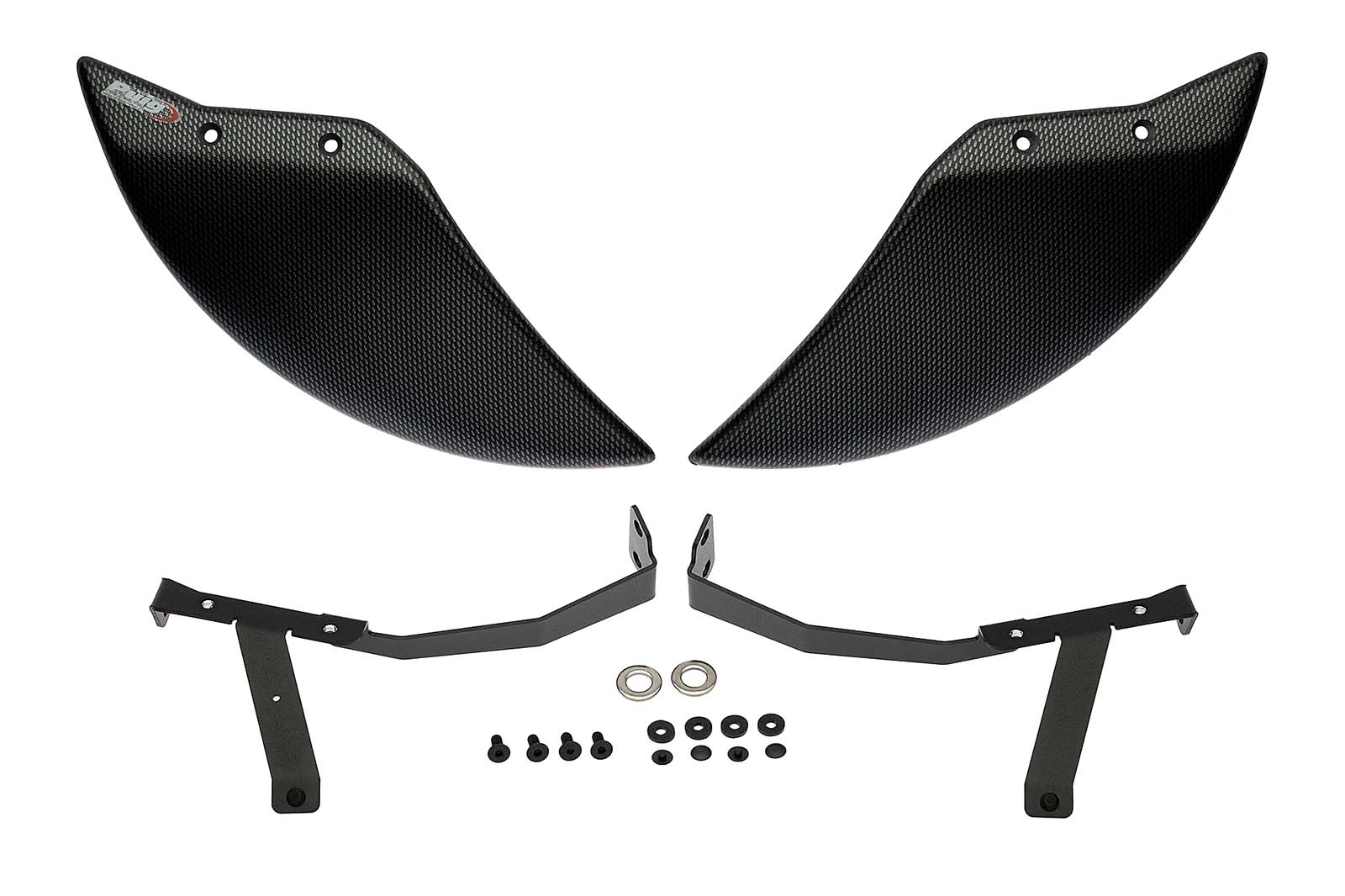 Deflector Puig 22695C Aero Rueda Honda CBR600RR 2013-2026 Símil carbono