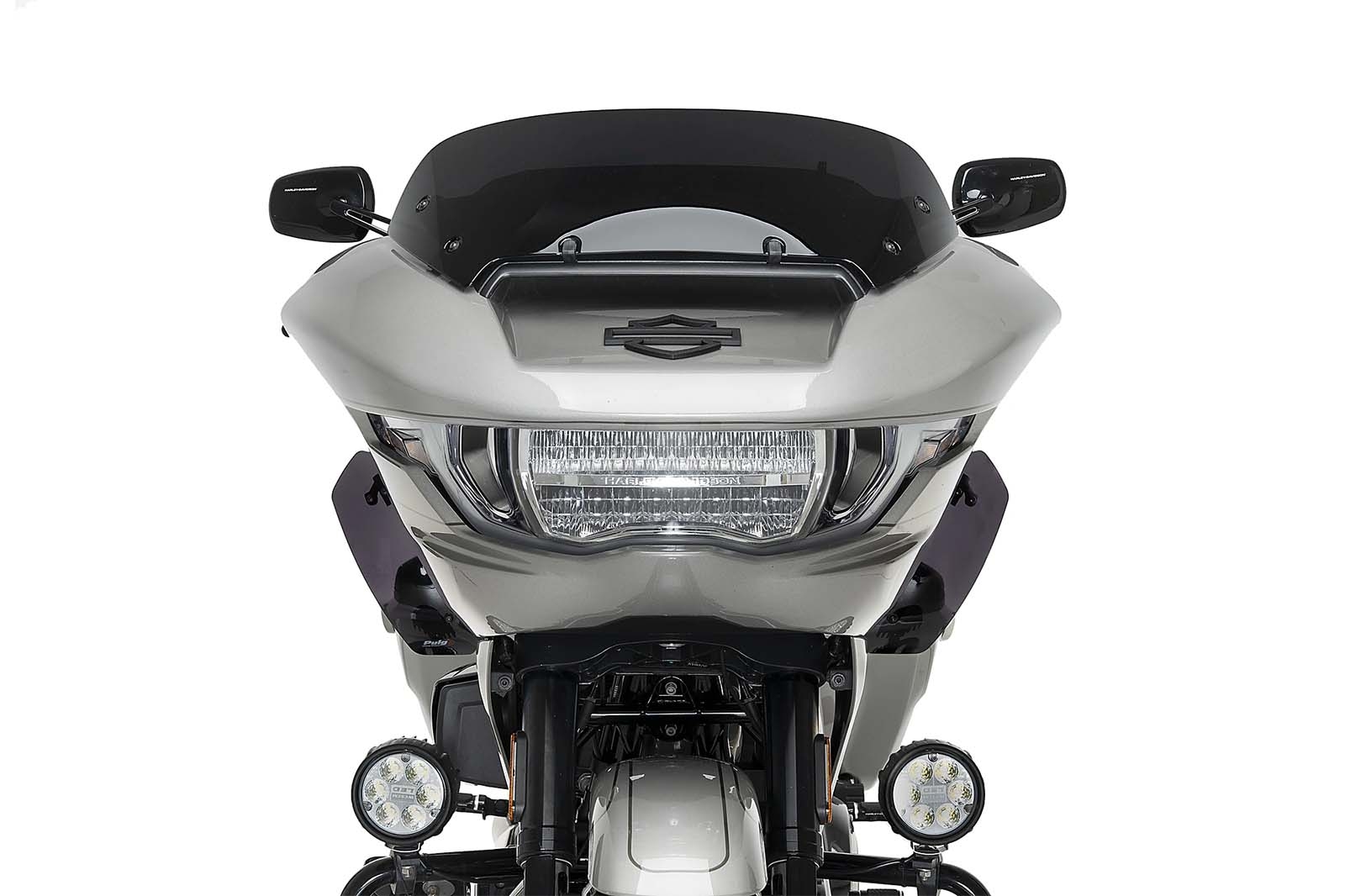 Deflectores Inferiores Puig 22671F Harley Davidson Road Ahumado oscuro