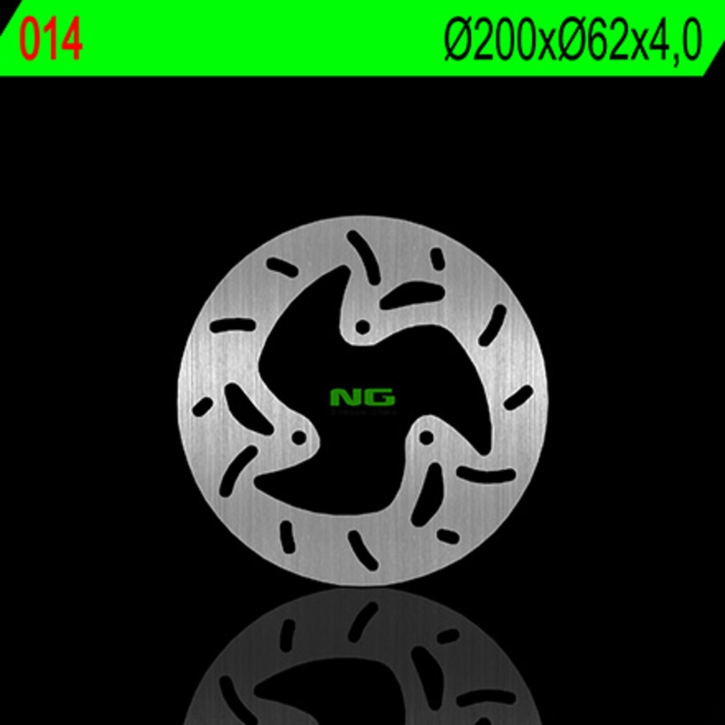 Disco de freno NG 014 200 x 4 mm trasero fijo