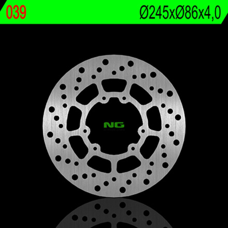 Disco de freno NG 039 245 x 4 mm delantero fijo