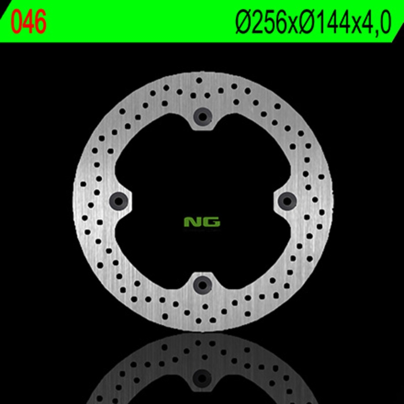 Disco de freno NG 046 256 x 4 mm delantero fijo