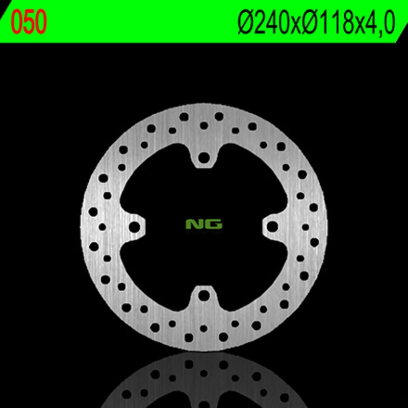 Disco de freno NG 050 240 x 4 mm delantero fijo