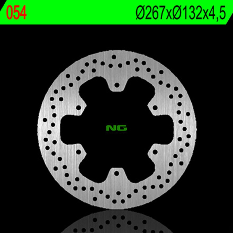 Disco de freno NG 054 267 x 4,5 mm delantero fijo
