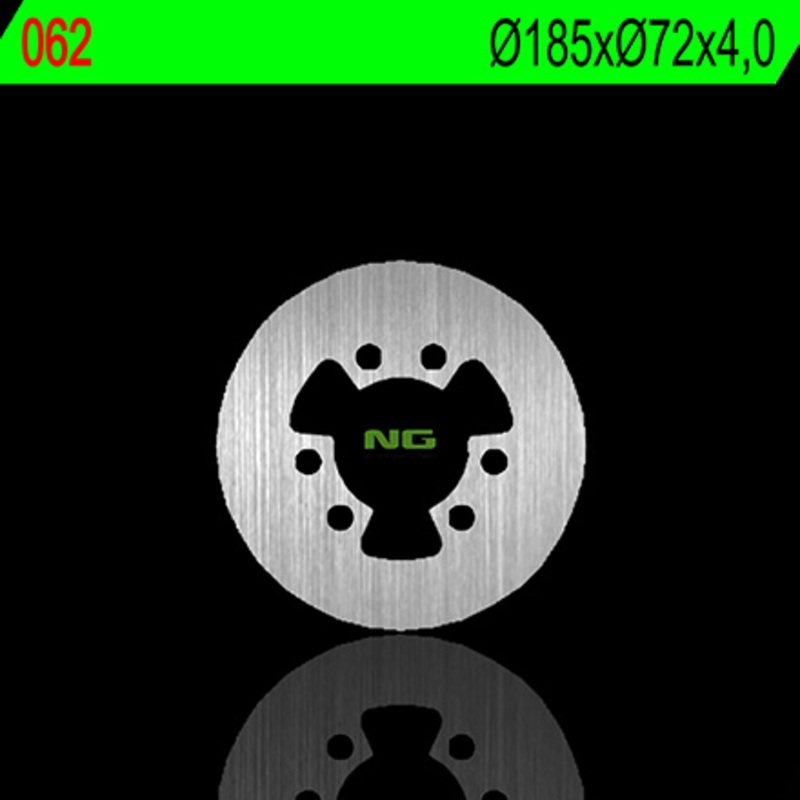 Disco de freno NG 062 185 x 4 mm fijo