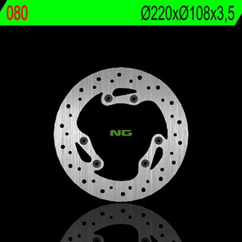 Disco de freno NG 080 220 x 3,5 mm delantero fijo
