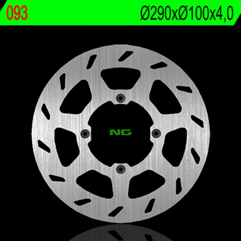 Disco de freno NG 093 290 x 4 mm delantero fijo