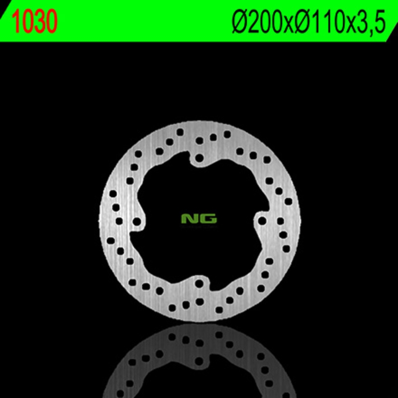 Disco de freno NG 1030 200 x 3,5 mm trasero fijo