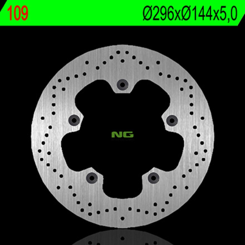 Disco de freno NG 109 296 x 5 mm delantero fijo