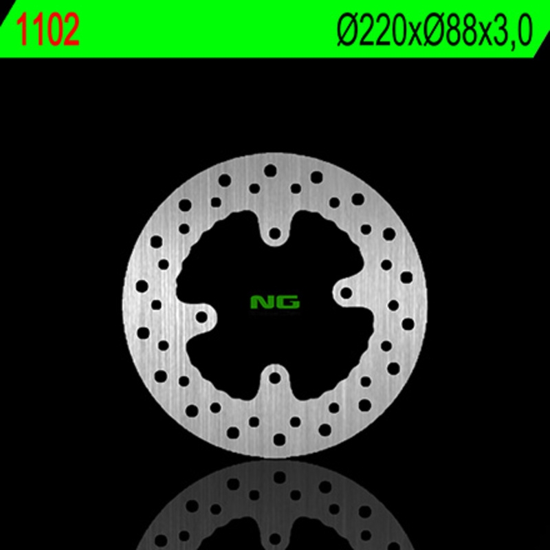 Disco de freno NG 1102 220 x 3 mm delantero fijo