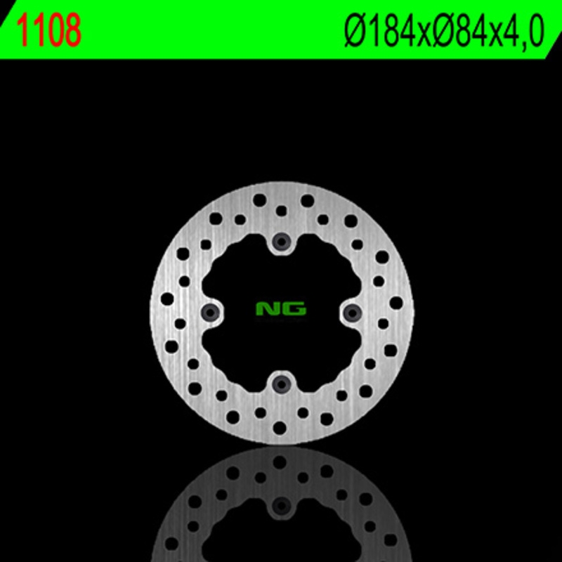 Disco de freno NG 1108 184 x 4 mm trasero fijo
