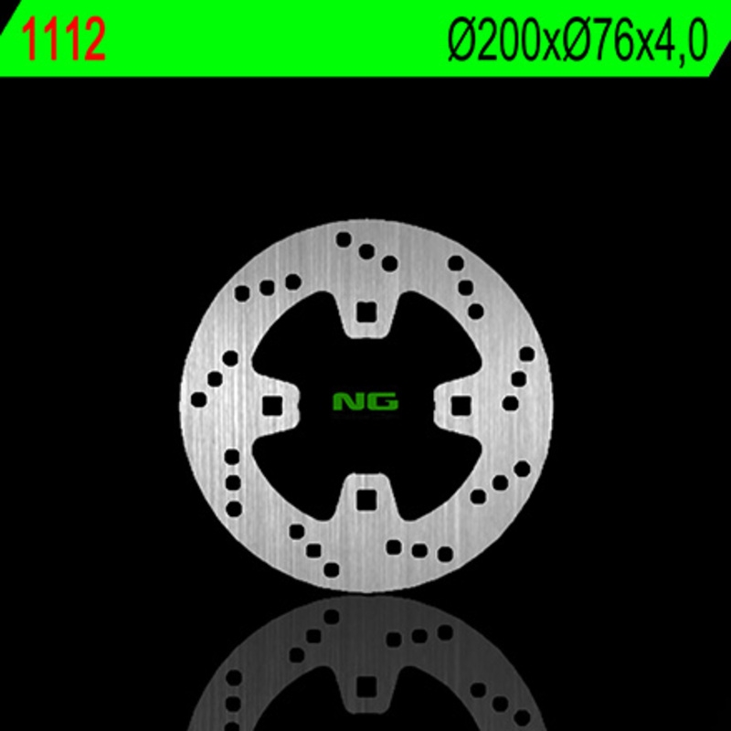 Disco de freno NG 1112 200 x 4 mm trasero fijo