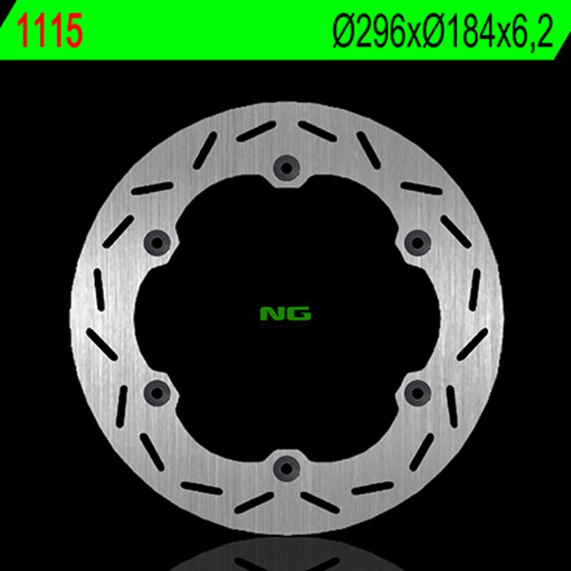 Disco de freno NG 1115 296 x 6,25 mm fijo