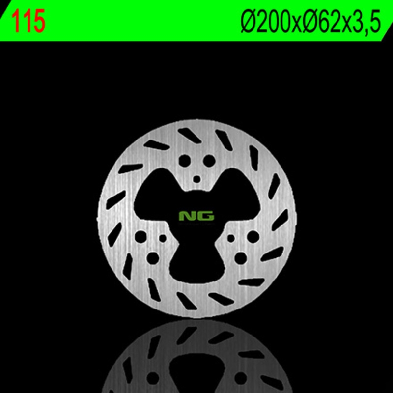 Disco de freno NG 115 200 x 3,5 mm trasero fijo