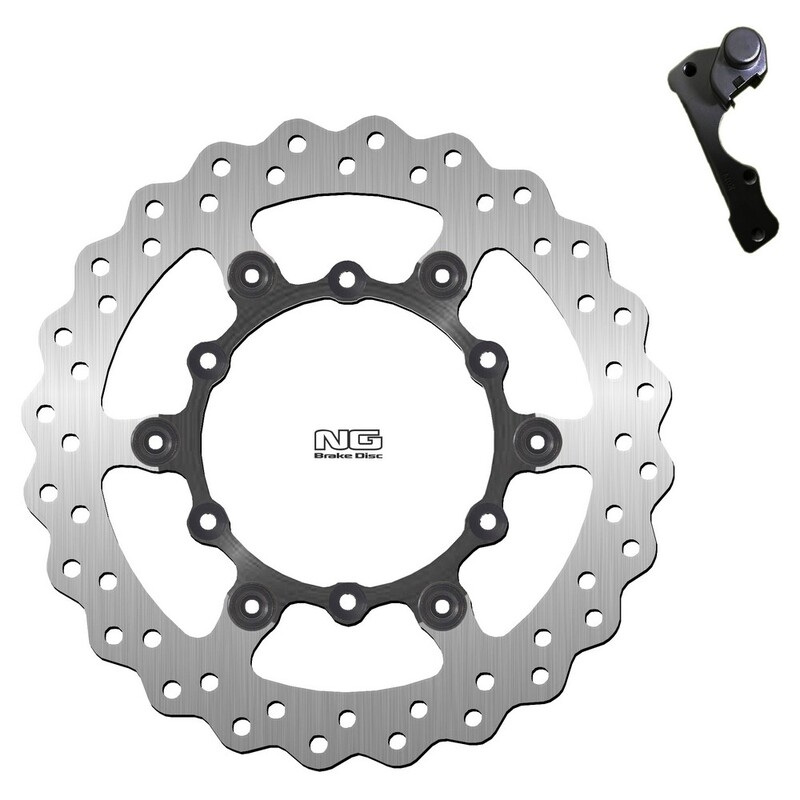 Kit disco freno NG 1153XK02 270 mm ondulado flotante