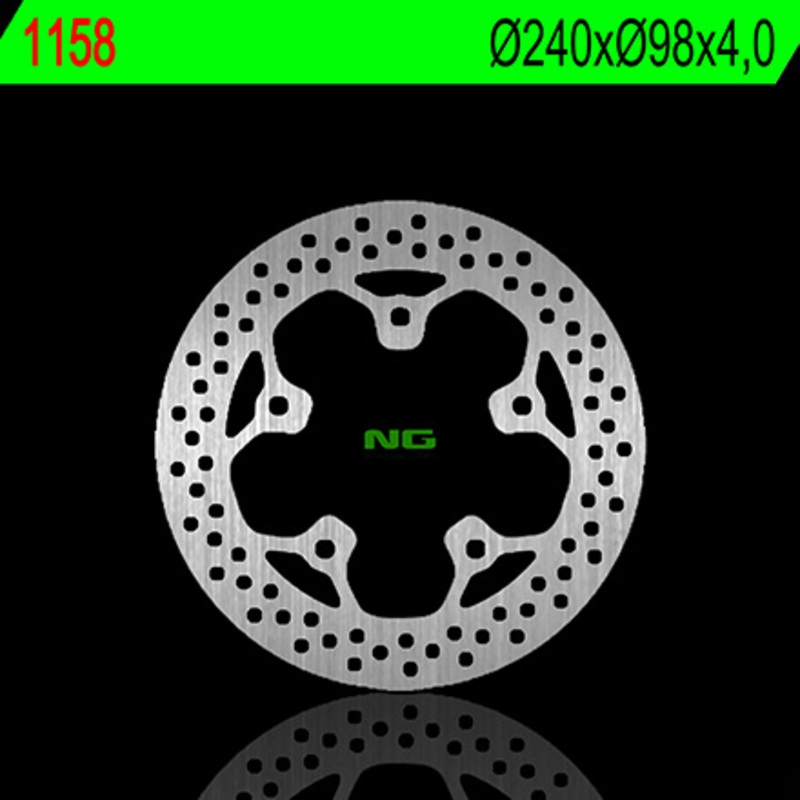 Disco de freno NG 1158 240 x 4 mm delantero fijo