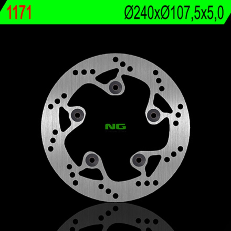 Disco de freno NG 1171 240 x 5 mm trasero fijo