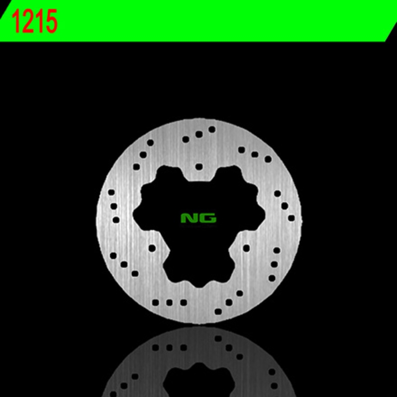 Disco de freno NG 1215 203 x 4 mm trasero fijo