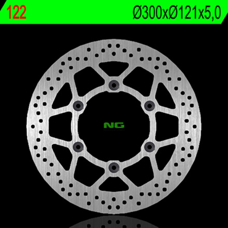 Disco de freno NG 122 300 x 5 mm delantero fijo