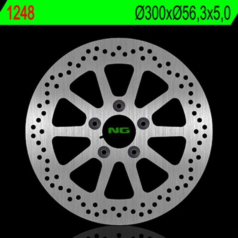 Disco de freno NG 1248 300 x 5 mm delantero fijo