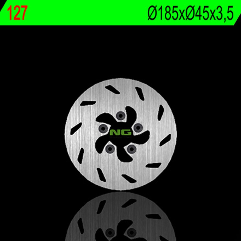 Disco de freno NG 127 185 x 3,5 mm trasero fijo